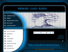 Tablet Screenshot of memory-lane-radio.de